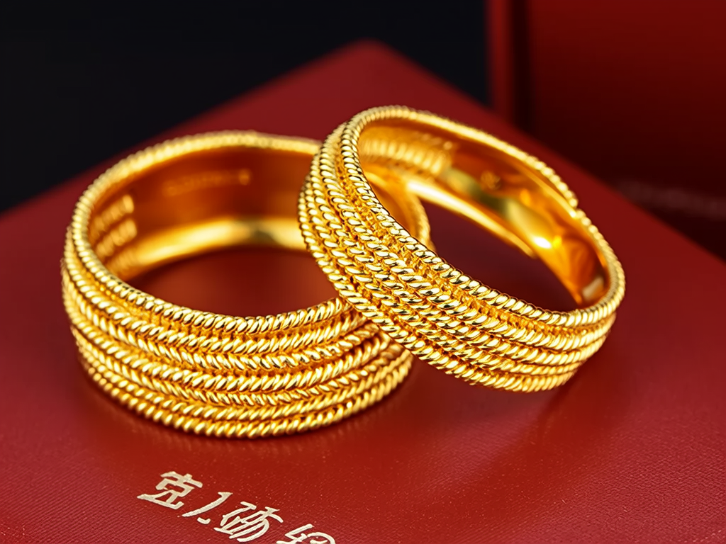 2克金耳环图片
